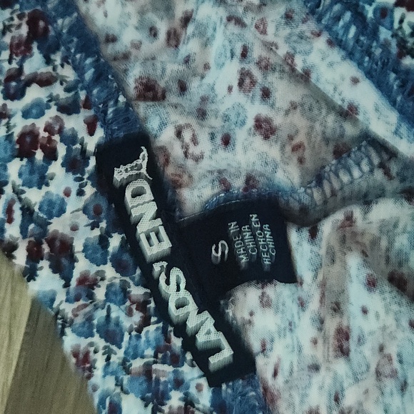 Lands End Multicolor Floral Patterned Lounge Pants Size Small - Picture 3 of 3